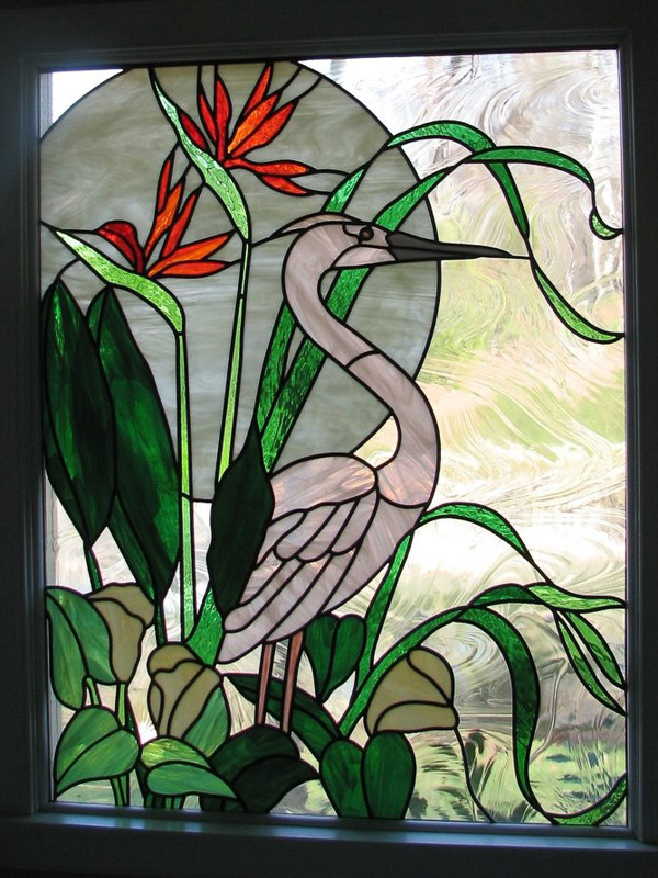 glass accents ironwork stained glass bathroom window