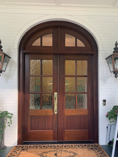 W003 03-custom-mahogany-wood-double-entry-elliptical-transom-flemish ...