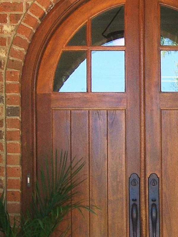 craftsman round double door